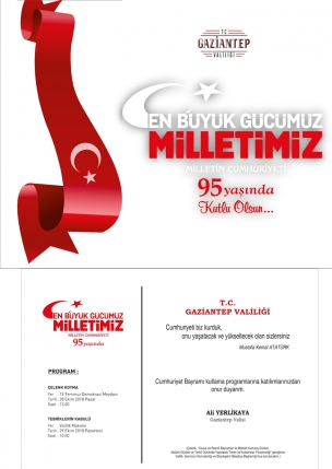 29 Ekim Cumhuriyet Bayramı kutlamaları