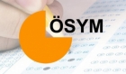 ÖSYM 6 sınavın daha soru ve cevaplarını yayınladı