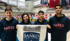 SANKO Okulları yüzme yarışmasında dört madalya kazandı