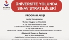 SANKO Üniversitesi Akademisyenleri, üniversite adayı öğrencilere “Üniversite Yolunda Sınav Stratejileri”ni anlatacak