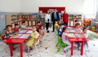 Başkan Fadıloğlu, anasınıfı öğrencilerini ziyaret etti