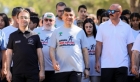 Yüzlerce kişi, sağlık için doğada buluştu
