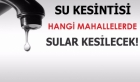 GASKİ'den 'su kesintisi' duyurusu