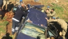 Kanala uçan otomobilin sürücüsünü komandolar kurtardı